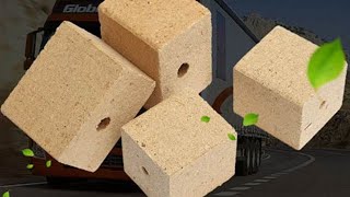 Sawdust Recycling Machine | Compressed Sawdust Block Making Machine for Wood Pallets