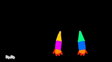 Fireworks animated on flipaclip