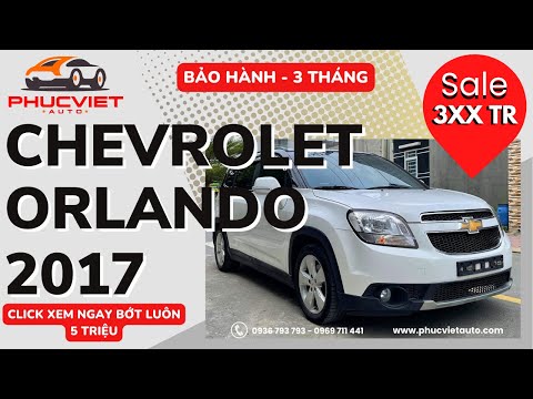 Video xe ô tô cũ 7 chỗ giá rẻ chevrolet orlando 2017 gầm cao... - youtube