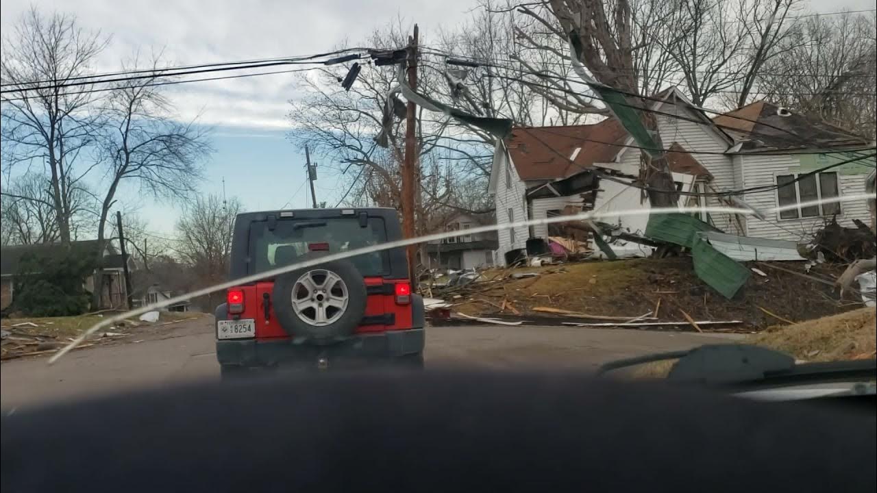 Tornado Aftermath Dresden Tennessee. December 11 2021. Part 3. YouTube