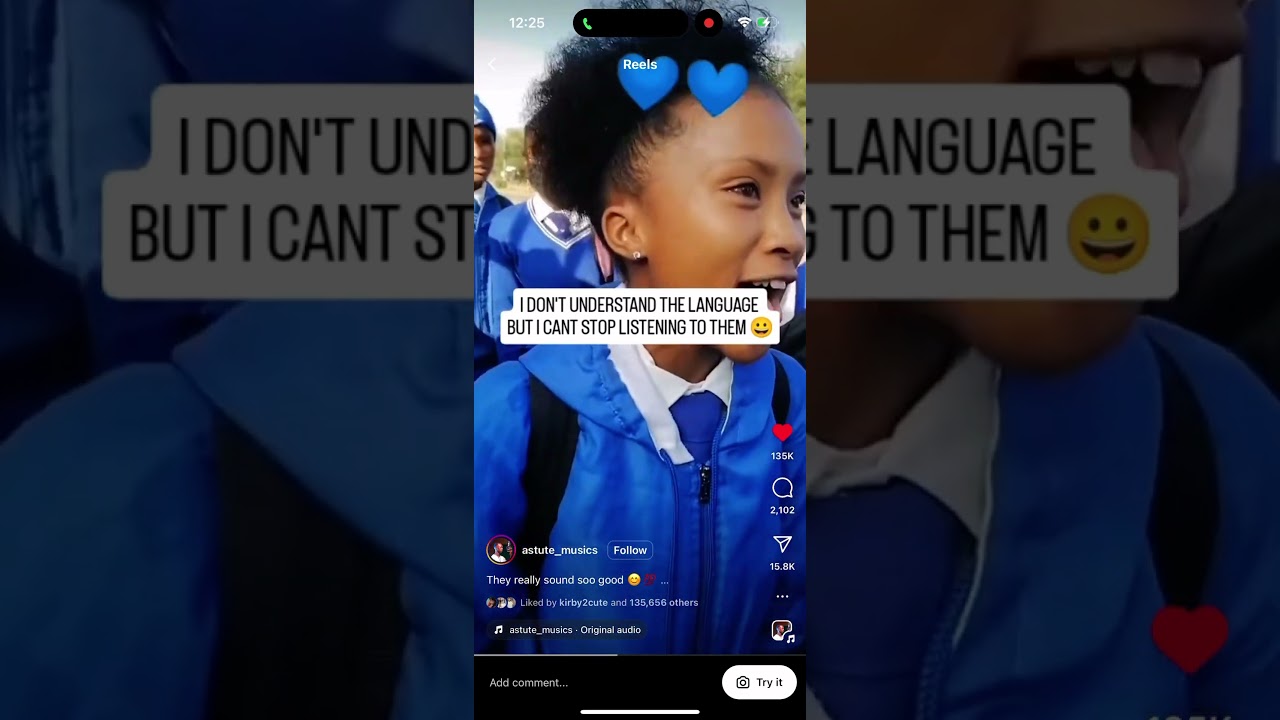 African Students singing beautifully with no music !Pure Magic ! African assembly  of music student