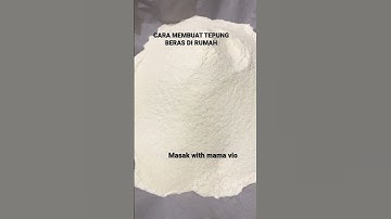 Thumbnail of CARA MEMBUAT TEPUNG BERAS DI RUMAH