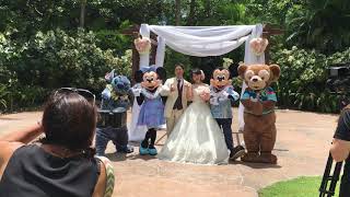 ミッキーやダッフィーがお祝い アウラニ フェアリーテール ウエディング Youtube ミッキーやダッフィーがお祝い アウラニ フェアリーテール ウエディング Youtube