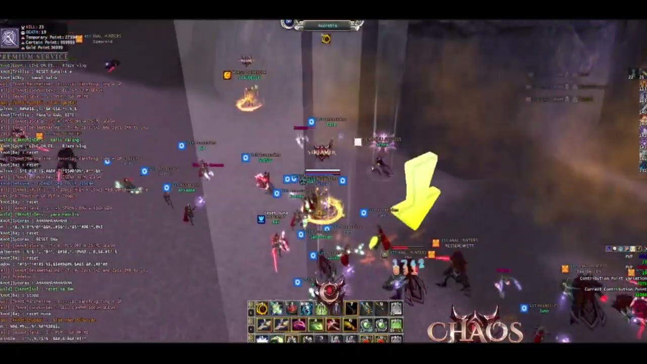 Best PvP Server RF Online CHAOS ! 3-Round GvG: Assassins vs. Anal Hunters.