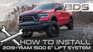 2019+ RAM 1500 6' Lift | How To Install