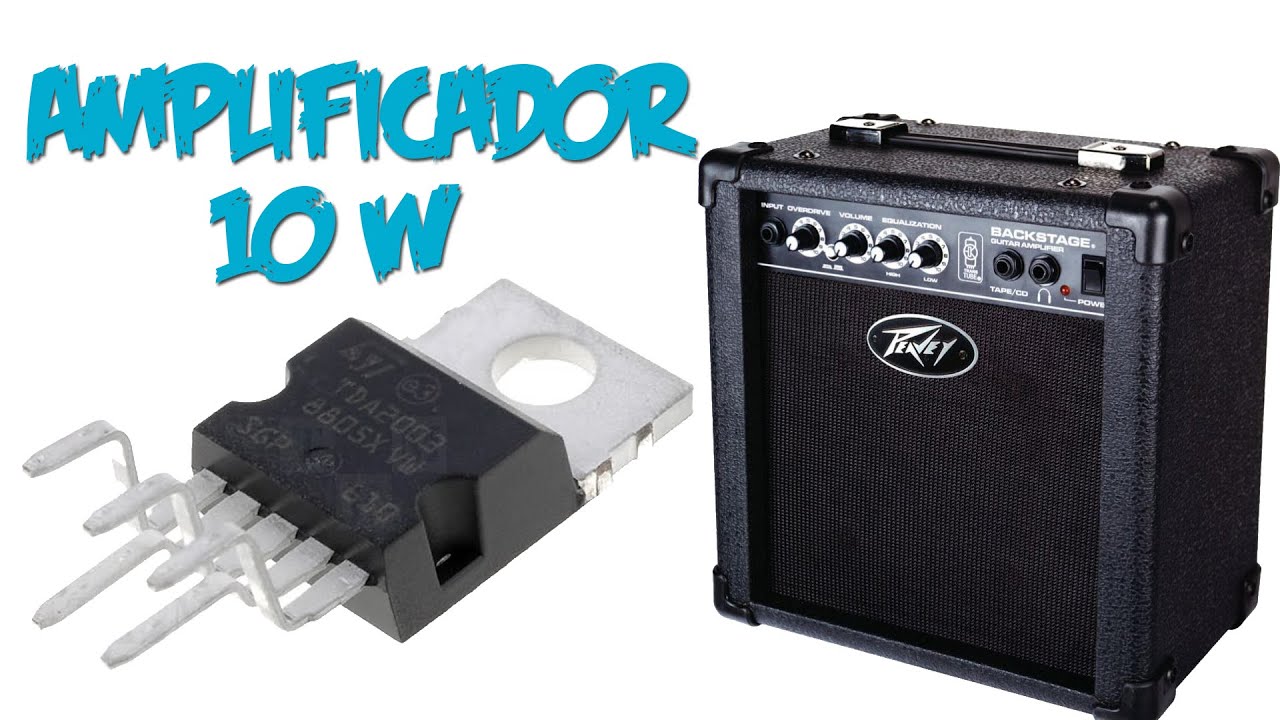 Amplificador Casero | 10W 12v | Muy barato - YouTube
