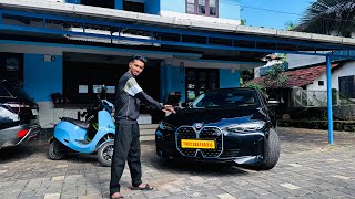 Unboxing BMW i4 Electric Car - Kaztro Vlogs