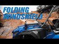Tusk UTV Folding Glass Windshield | Yamaha Wolverine RMAX 1000