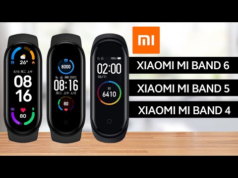 Xiaomi Mi Band 6 Vs Mi Band 5 Vs Mi Band 4 Specifications Comparison