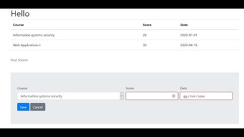 WA1-2020-L23: React exercise - creating the components