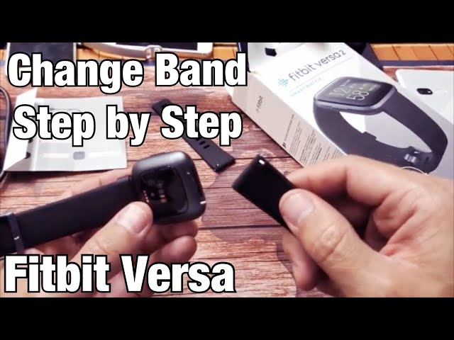 How to Change Band on Fitbit Versa, Versa 2 & Versa Lite Edition (Step by Step)