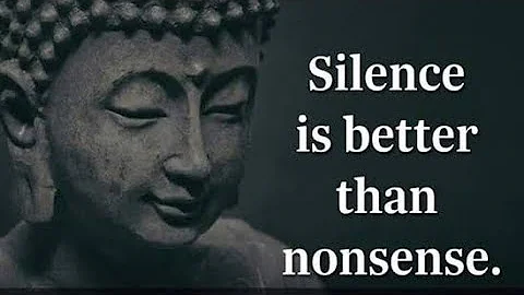 Buddha Silence Quotes || Peace of mind || Buddha Quotes
