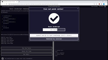 Basic Javascript (72/111) | Chaining If Else Statements | freeCodeCamp