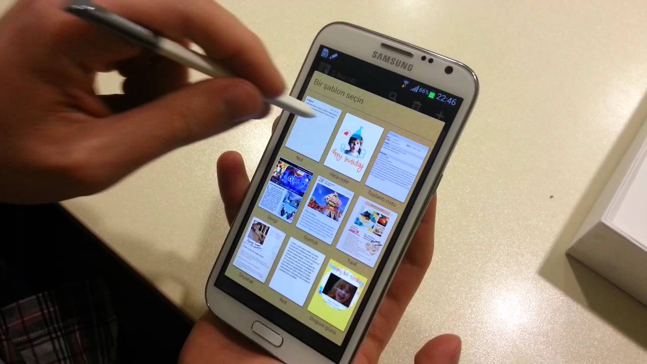 Samsung Galaxy Note 2 İncelemesi (TÜRKÇE) - YouTube