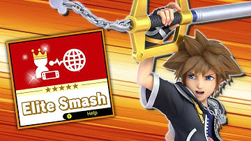 I (almost) hit the GREATEST Sora Combo on Elite Smash | Smash Ultimate