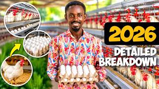 The DETAILED COST of starting a Poultry Farming Business as a BEGINNER in Ghana