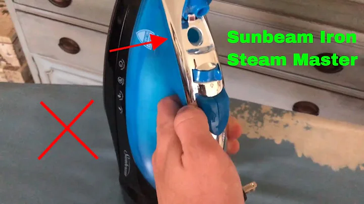 Achieve Wrinkle-Free Clothes with Sunbeam Steam Master Iron