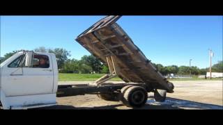 1978 Chevrolet C60 flat bed dump truck for sale | sold at auction November 12, 2014