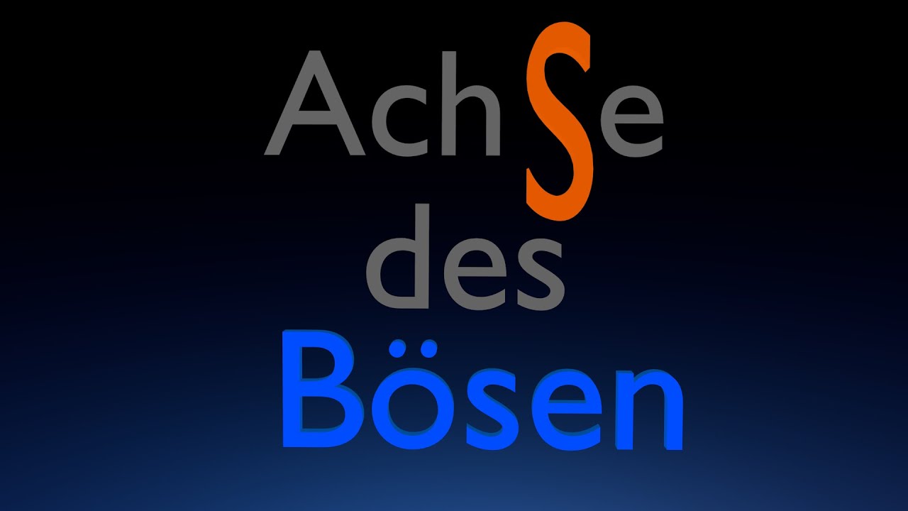 Achse des Bösen S01E01 - Prolog- - YouTube