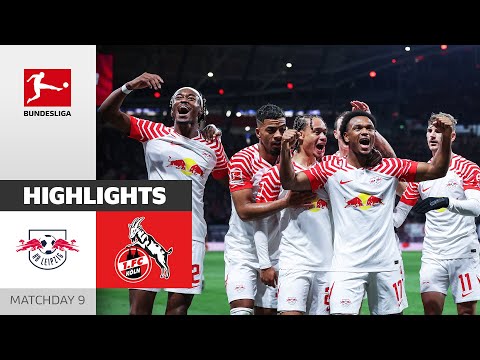 RB Leipzig Köln Goals And Highlights