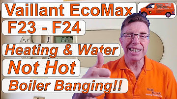 Vaillant EcoMax warm water en verwarming worden niet warm. Verstopte leiding veroorzaakt het prob...