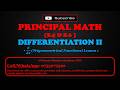 📕DIFFERENTIATION II | TRIG FUNCTIONS | LESSON 1