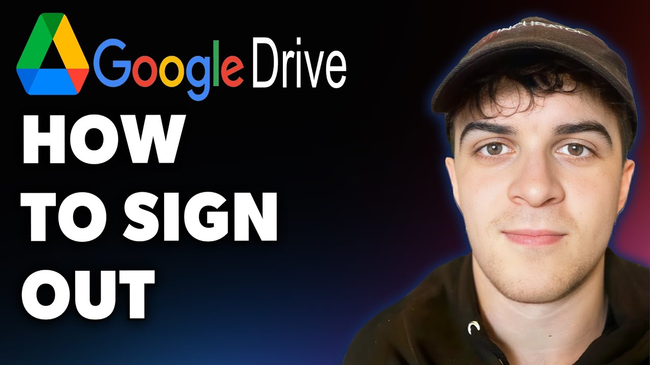 How to Sign Out From Google Drive (Full 2025 Guide) - YouTube