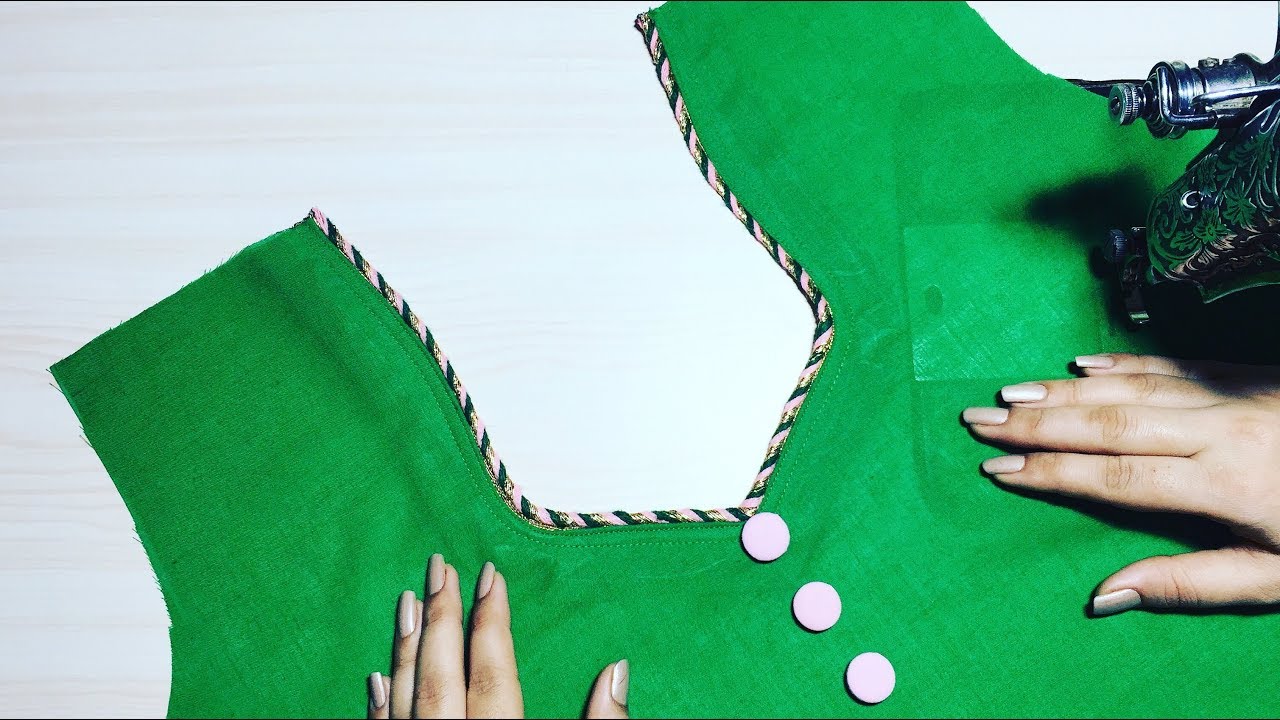 Churidar neck piping Clearance