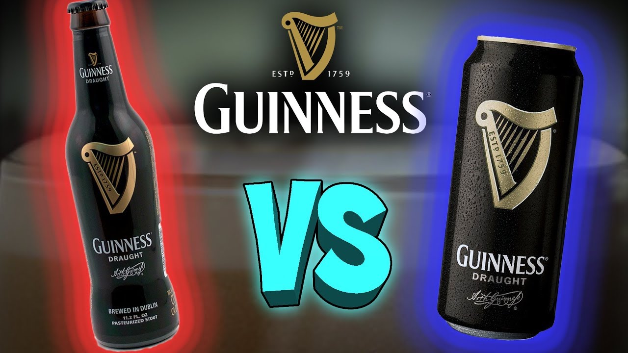 Guinness Bottle Vs Can