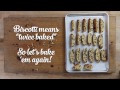 How to Make Cranberry Pistachio Biscotti | Colavita