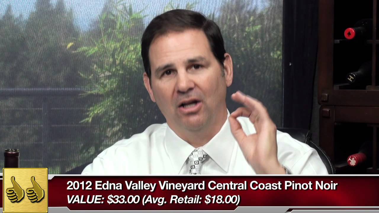 Edna Valley Vineyard Central Coast Pinot Noir 2012, Two Thumbs Up Wine Review