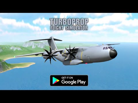 Видео: Моя мама играет в Turboprop Flight Simulator!!! 😯