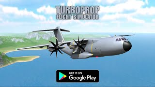 Моя мама играет в Turboprop Flight Simulator!!! 😯