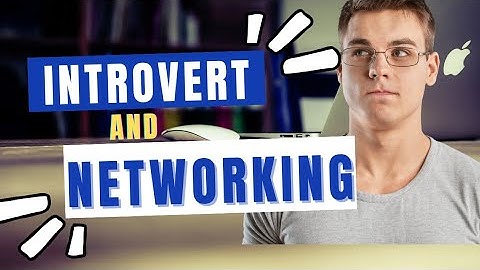 Introverts And Networking |  Strategies for Success #NetworkingTips #SocialAnxiety #IntrovertLife