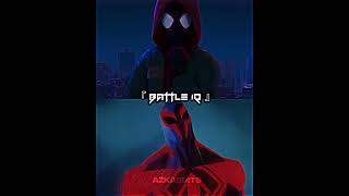 Spiderman 2099 Vs Miles Morales | Who Is Strongest | #shorts #anime #trending #spiderverse