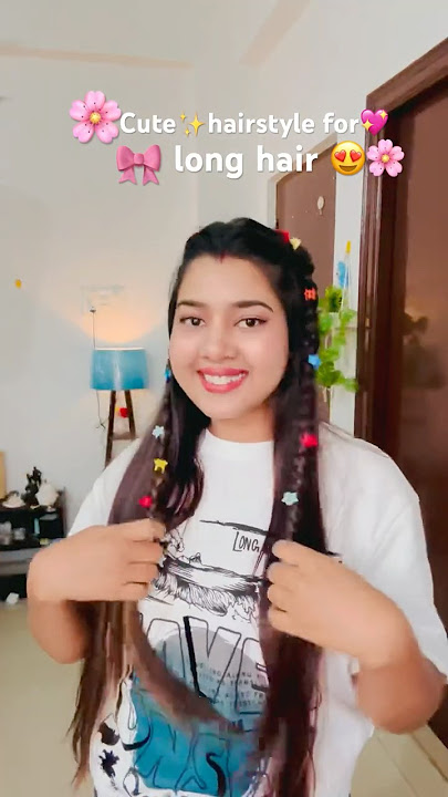 😍Cute Hairstyles for🎀 Long Hair 🌸| #hairstyle #longhair #hair #fashion #style #reels #cutegirl