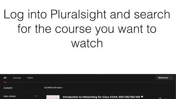 Pluralsight transcript and exercise files download