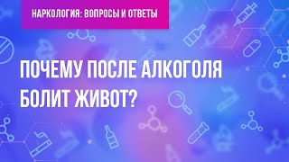 Почему после алкоголя болит живот?