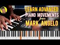 Gospel piano breakdown  learn advanced piano movements from mark angelo  key of c sharp