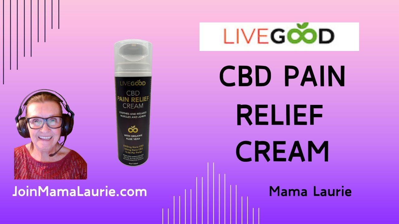 LiveGood CBD Pain Relief Cream