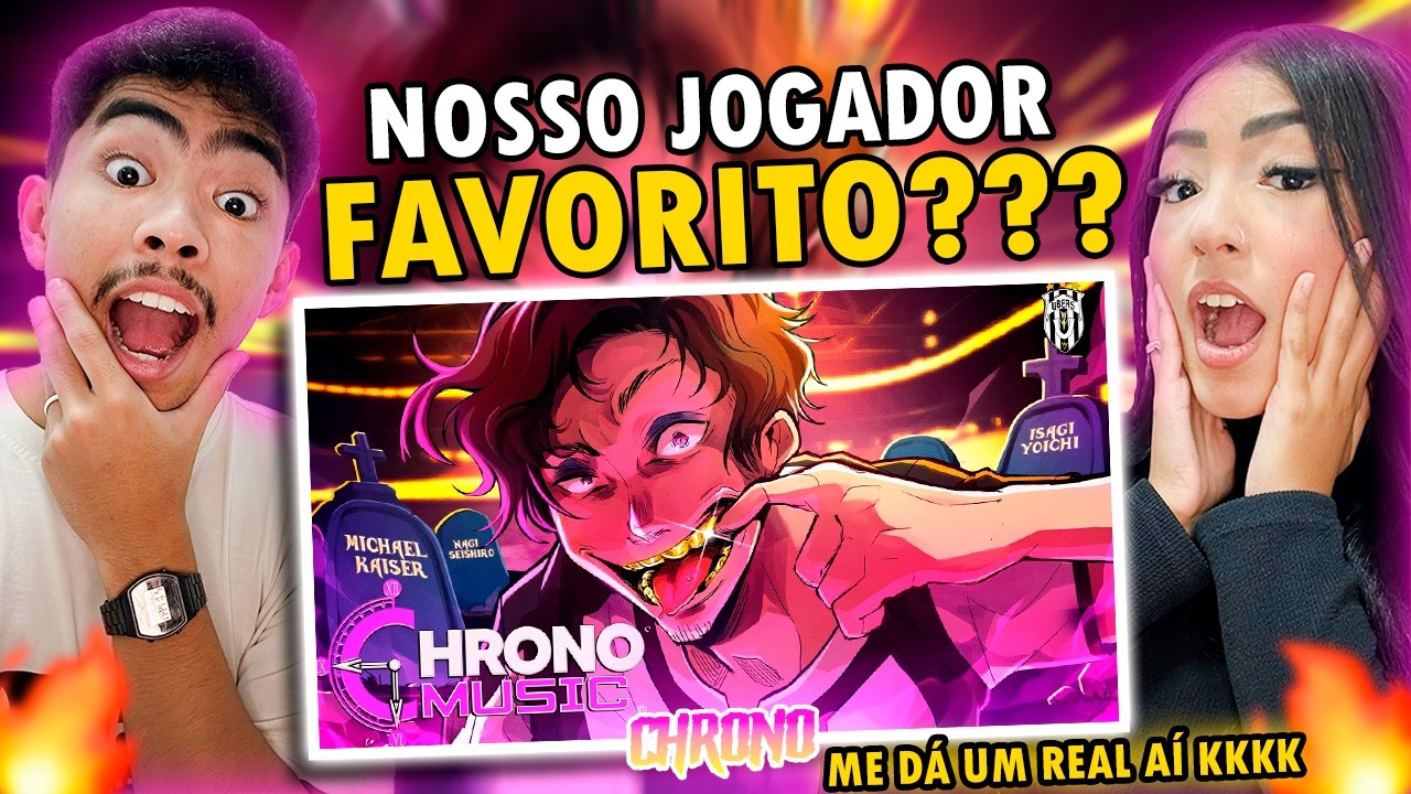 ELE FOI do LIXO ao LUXO..?! | CASAL REAGE | Chrono - CEMITÉRIO | Don Lorenzo (Blue Lock) | REACTANDO