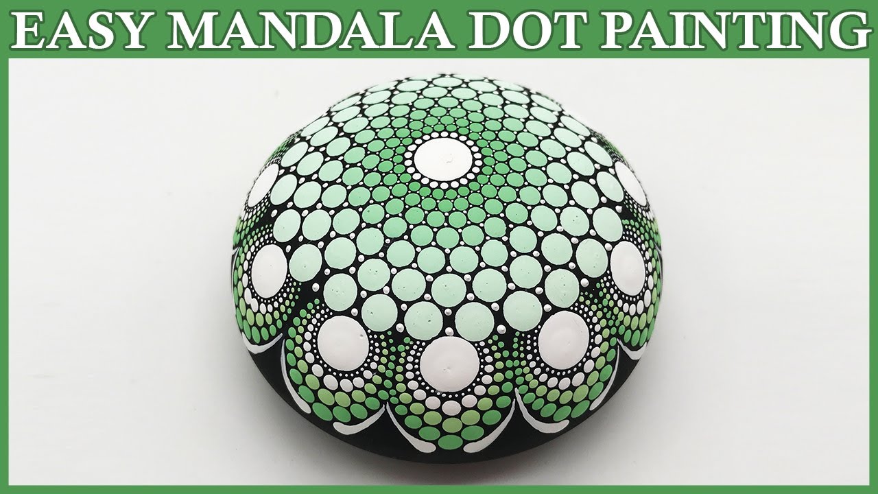 Happy Dotting Company Art Stone Molds - Dot Mandala - 295 