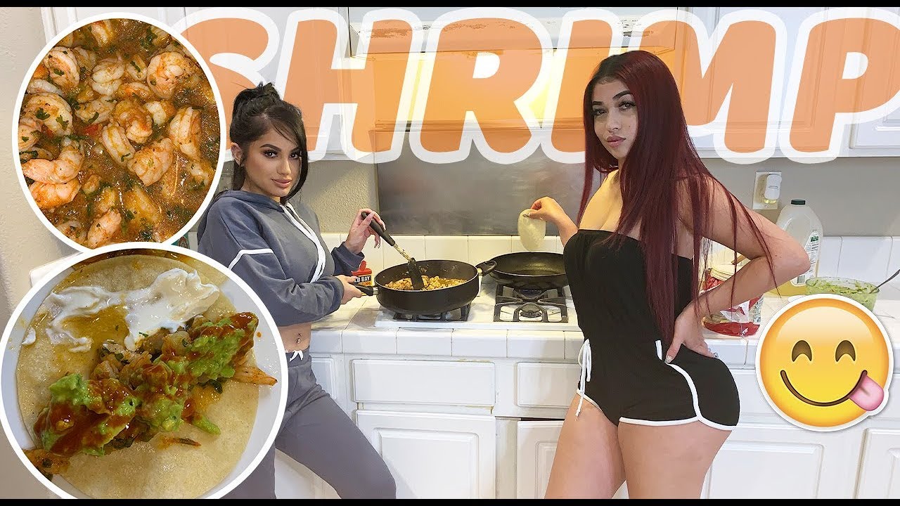 HOW TO MAKE SHRIMP TACOS FT. BRIANA