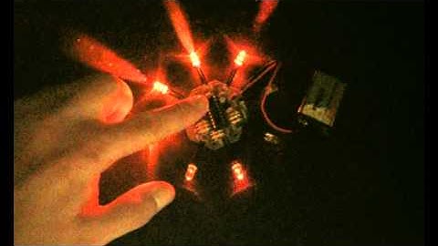 PIC 16F628A microcontroller LED Chaser