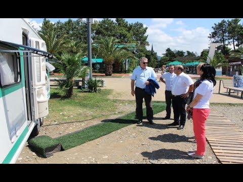 ბათუმის ბულვარში მოძრავი ამბულატორია განთავსდა