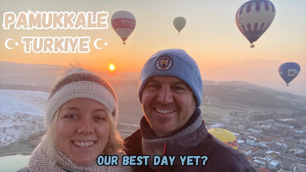 PAMUKKALE, Turkey - Sunrise HOT AIR BALLOON Ride Followed By An Incredible SUNSET