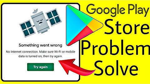 How to fix no internet connection retry error message in play store in hindi