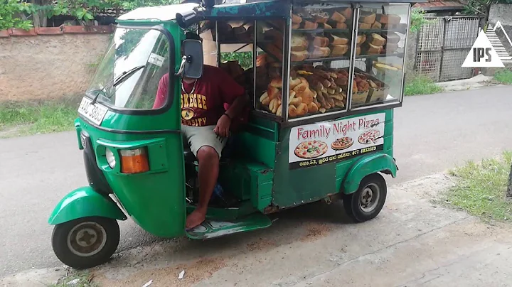 Choon Paan - Chun Pan  Sri Lanka Bread Rickshaw Tu...