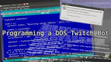 Programming a DOS Twitch Bot: Part 22 (Tests and line buffering)