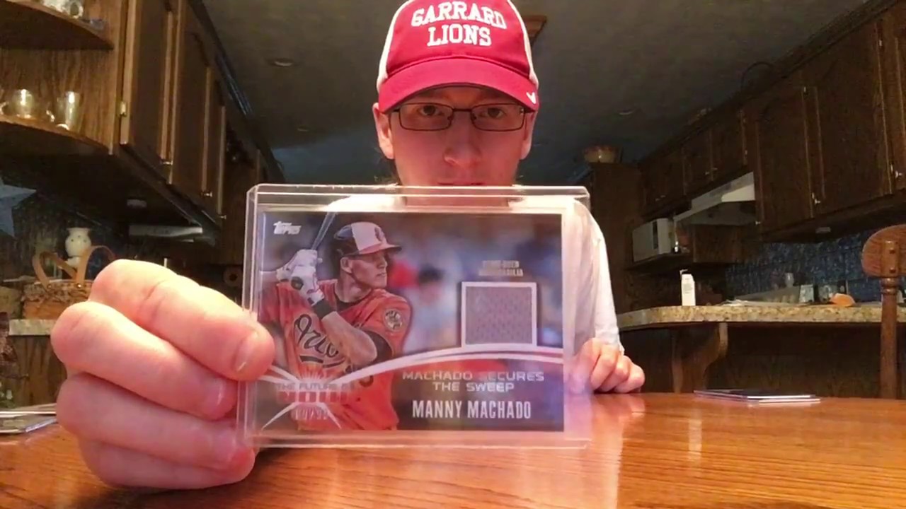 HUGE MANNY MACHADO BASEBALL CARD MAILDAY!